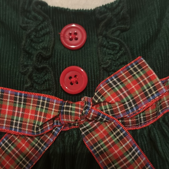 Sophie Rose Corduroy Christmas Jumper w Turtle Neck Bodysuit 18 Months - Picture 4 of 5